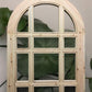 Arched French Single Door (36.5x80.75) 21 Pane Glass Door European Styled QM7