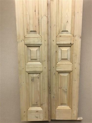 French Double Doors (30x80.75) Raised Panel Doors, European Styled Doors NM1