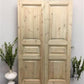 French Double Doors (48.5x80.5) Raised Panel Doors, European Styled Doors NM2