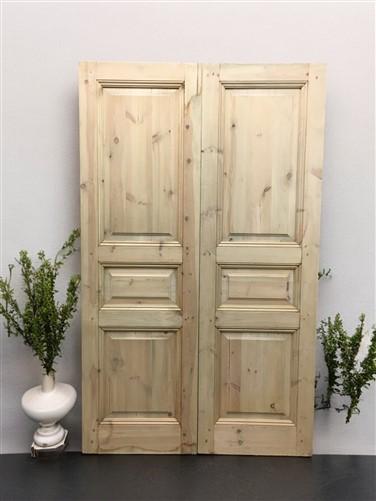 French Double Doors (48.5x80.5) Raised Panel Doors, European Styled Doors NM2