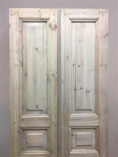 French Double Doors (36x84.5) Raised Panel Doors, European Styled Doors NM3