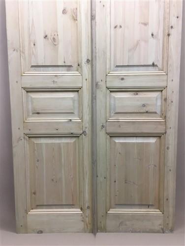 French Double Doors (48x96) European Styled Doors, Raised Panel Doors NM4