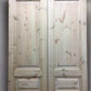 French Double Doors (48x96) European Styled Doors, Raised Panel Doors NM4