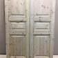 French Double Doors (48x96) European Styled Doors, Raised Panel Doors NM4