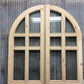 Arched French Double Doors (48x96) 14 Pane Glass European Styled Doors O11