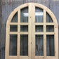 Arched French Double Doors (48x96) 14 Pane Glass European Styled Doors O11