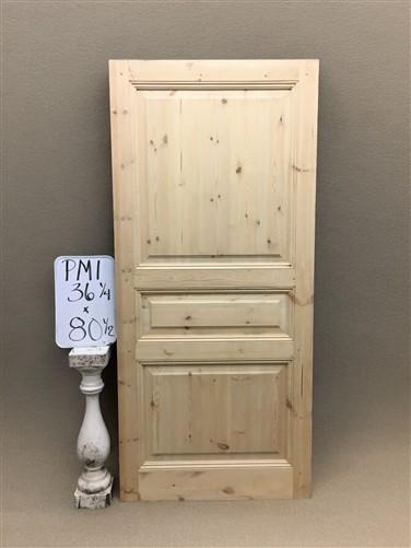 French Single Door (36x80.5) Raised Panel Door, European Styled Door, PM1