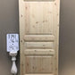 French Single Door (36x80.5) Raised Panel Door, European Styled Door, PM1