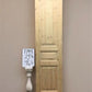 French Single Door (24x96) Raised Panel Door, European Styled Door, PM4