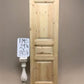 French Single Door (24x80.5) Raised Panel Door, European Styled Door, PM5