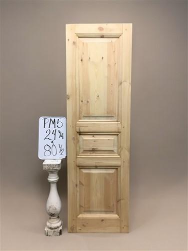 French Single Door (24x80.5) Raised Panel Door, European Styled Door, PM5