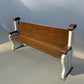 Vintage Wooden Church Pew, Porch Bench, Entry Foyer Bench, Dining Seating, C4