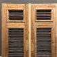 Antique French Double Doors (44x86) Iron Wood Doors, European Doors D294