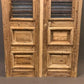 Antique French Double Doors (44x86) Iron Wood Doors, European Doors D294