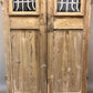 Antique French Double Doors (38x84) Iron Wood Doors, European Doors D295