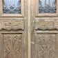 Antique French Double Doors (47x91) Wood Iron Doors, European Doors D273