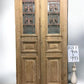 Antique French Double Doors (49.5x99.5) Iron Wood Doors, European Doors D274