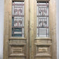 Antique French Double Doors (49.5x99.5) Iron Wood Doors, European Doors D274