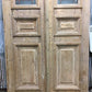 Antique French Double Doors (49.5x99.5) Iron Wood Doors, European Doors D274