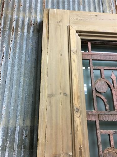 Antique French Double Doors (49.5x99.5) Iron Wood Doors, European Doors D274