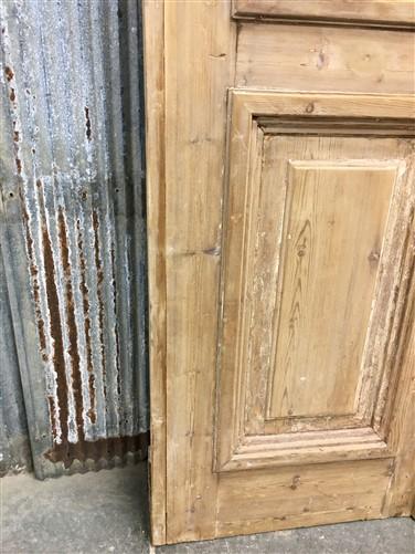 Antique French Double Doors (49.5x99.5) Iron Wood Doors, European Doors D274