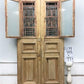 Antique French Double Doors (49.5x99.5) Iron Wood Doors, European Doors D274