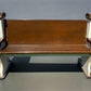 Vintage Wooden Church Pew, Porch Bench, Entry Foyer Bench, Dining Seating, C9