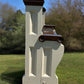 Vintage Wooden Church Pew, Porch Bench, Entry Foyer Bench, Dining Seating, C18