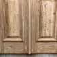 Antique French Double Doors (43x95.75) Thick Molding European Doors B109