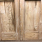 Antique French Double Doors (43x95.75) Thick Molding European Doors B109