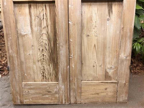 Antique French Double Doors (43x95.75) Thick Molding European Doors B109