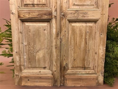 Antique French Double Doors (39.75x96.5) European Thick Molding Doors B111