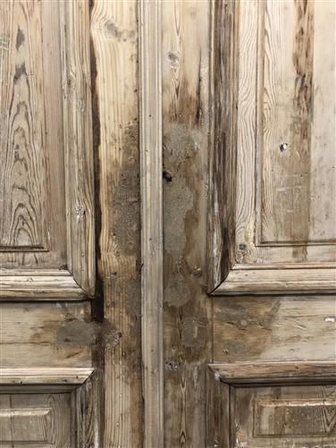 Antique French Double Doors (39.5x95.75) European Thick Molding Doors B115