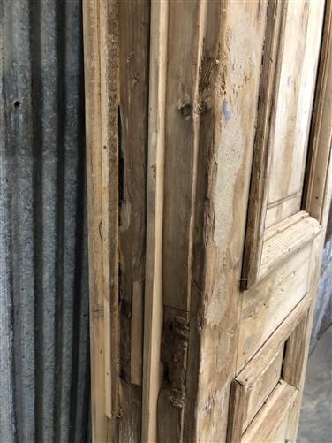 Antique French Double Doors (39.5x95.75) European Thick Molding Doors B115