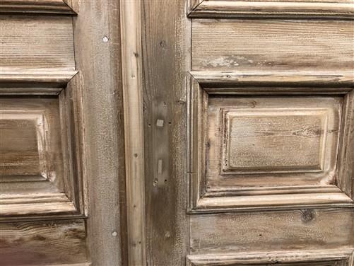 Antique French Double Doors (43x97.5) European Thick Molding Doors B116