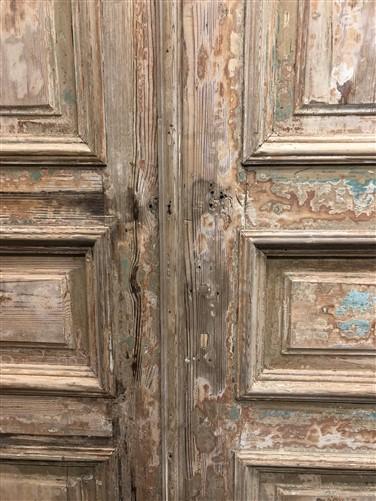 Antique French Double Doors (43.5x95.5) European Thick Molding Doors B117