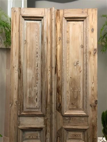 Antique French Double Doors (39x95.75) European Thick Molding Doors B119