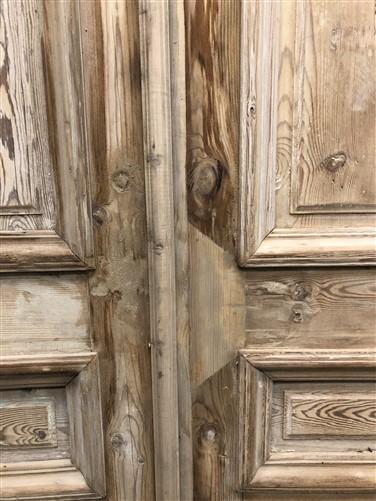 Antique French Double Doors (39x95.75) European Thick Molding Doors B119