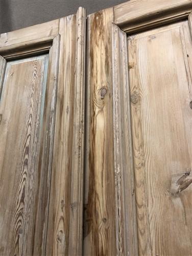 Antique French Double Doors (39x95.75) European Thick Molding Doors B119