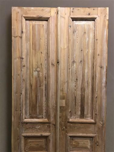 Antique French Double Doors (37x85.75) European Thick Molding Doors B120