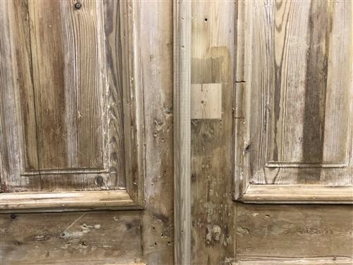 Antique French Double Doors (37x85.75) European Thick Molding Doors B120