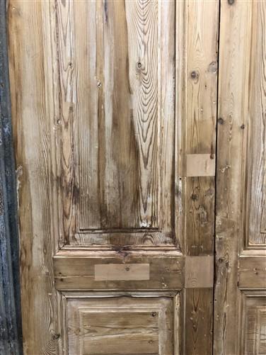 Antique French Double Doors (37x85.75) European Thick Molding Doors B120