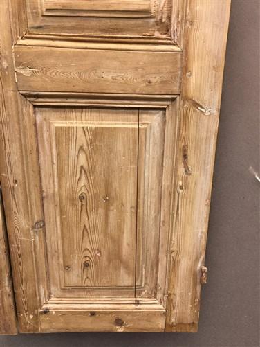 Antique French Double Doors (37x85.75) European Thick Molding Doors B120