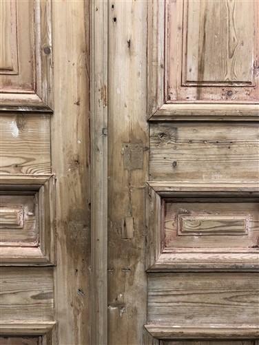 Antique French Double Doors (40x96) European Thick Molding Doors B121