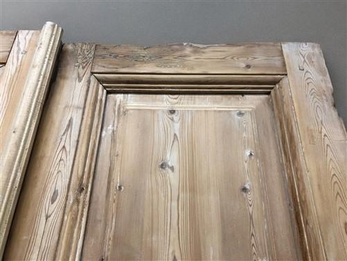 Antique French Double Doors (40x96) European Thick Molding Doors B121