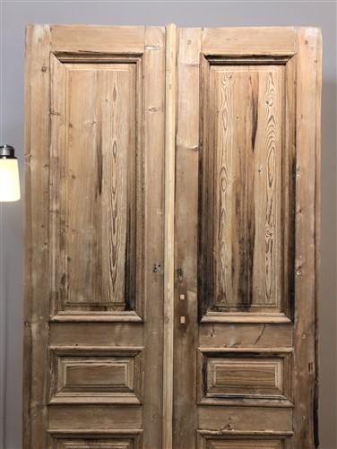 Antique French Double Doors (44x90) European Thick Molding Doors B123