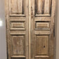 Antique French Double Doors (44x90) European Thick Molding Doors B123