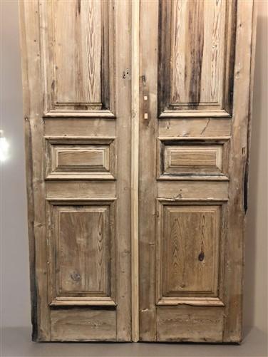 Antique French Double Doors (44x90) European Thick Molding Doors B123