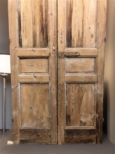 Antique French Double Doors (44x90) European Thick Molding Doors B123