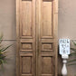 Antique French Double Doors (43x91.5) European Thick Molding Doors B126